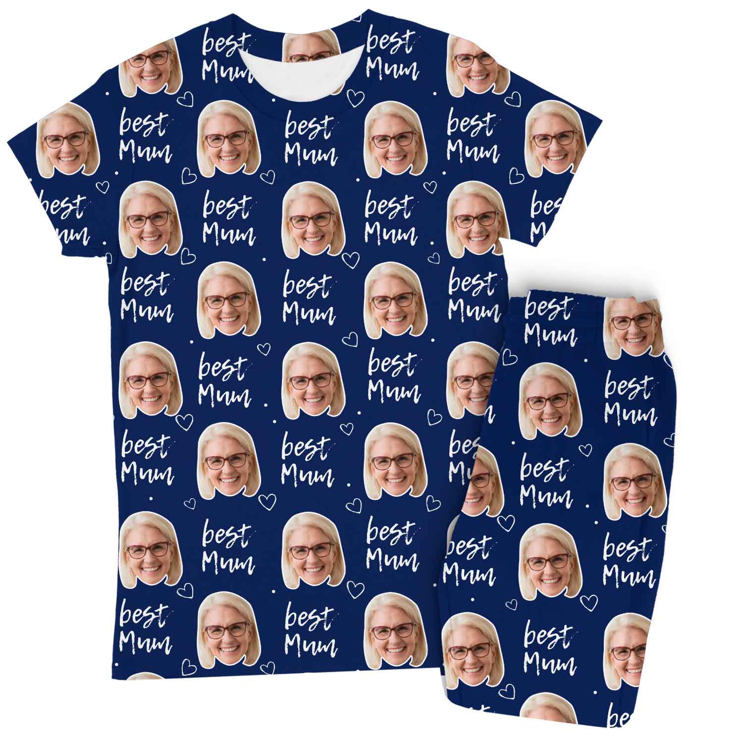 Women's Best Mum Personalised Pyjamas - Trouser Set