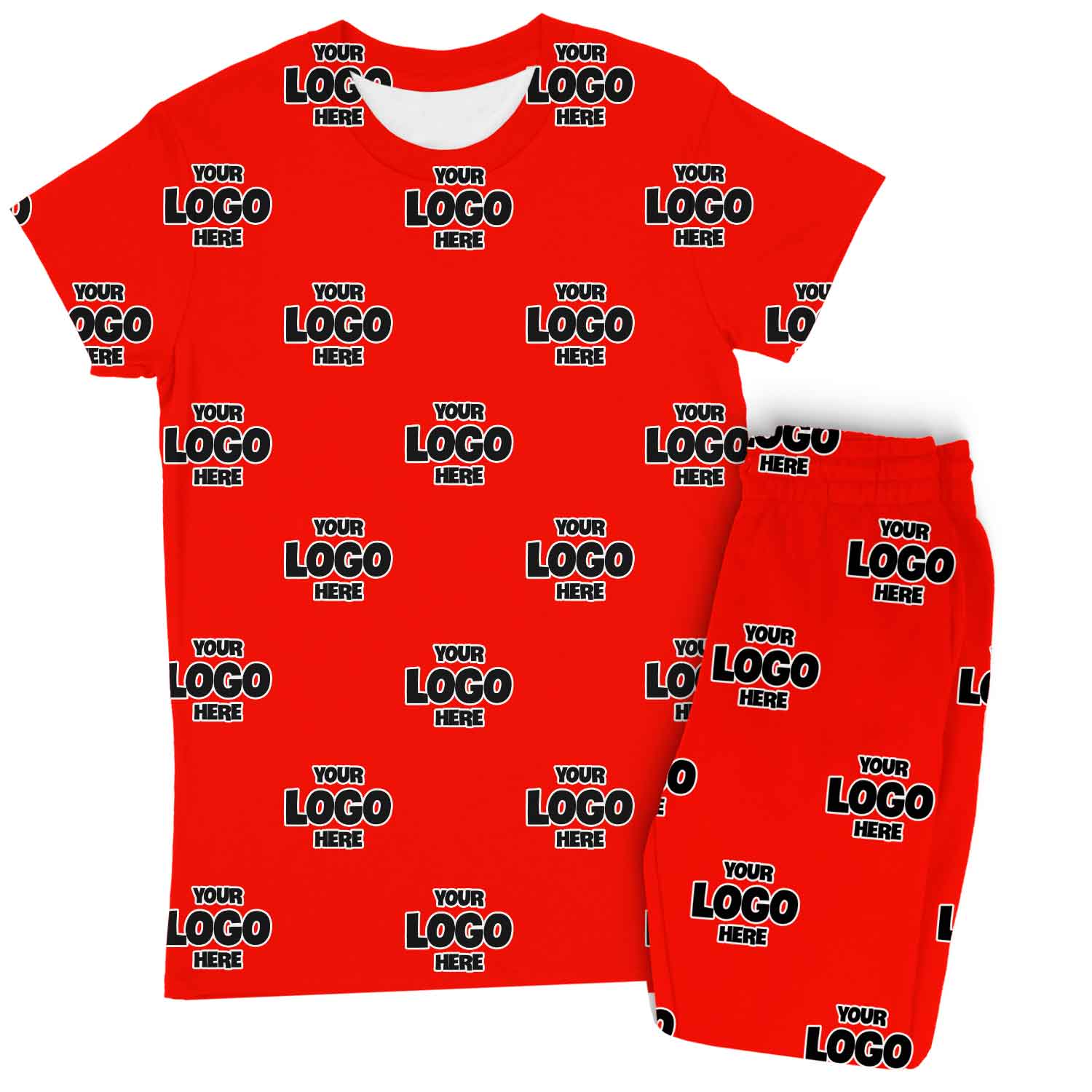 Women's Logo Personalised Pyjamas - Trouser Set