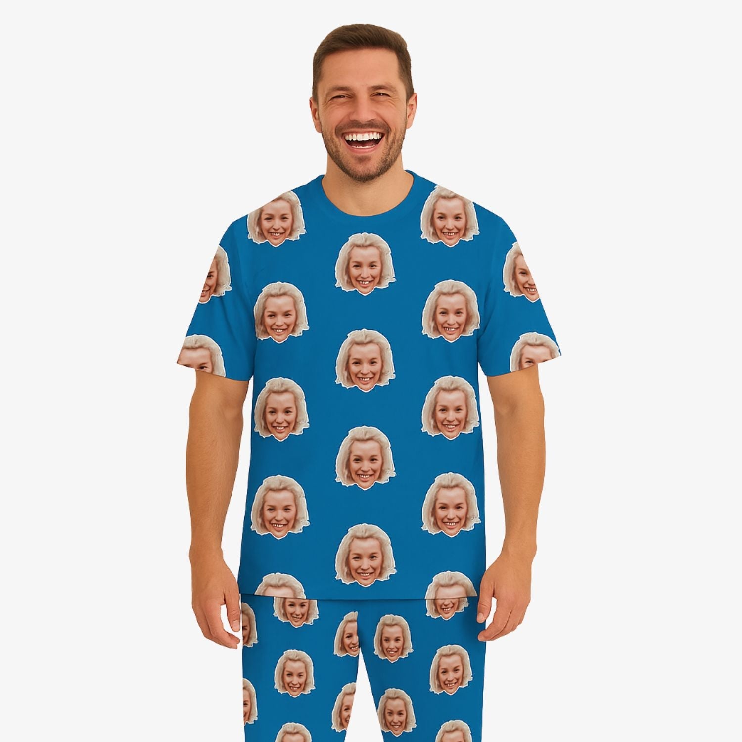 Your Face Men's Personalised Pyjamas 