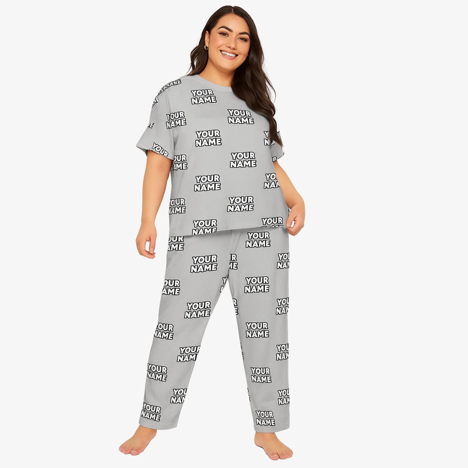 Your Name Women's custom pjs Trouser Set