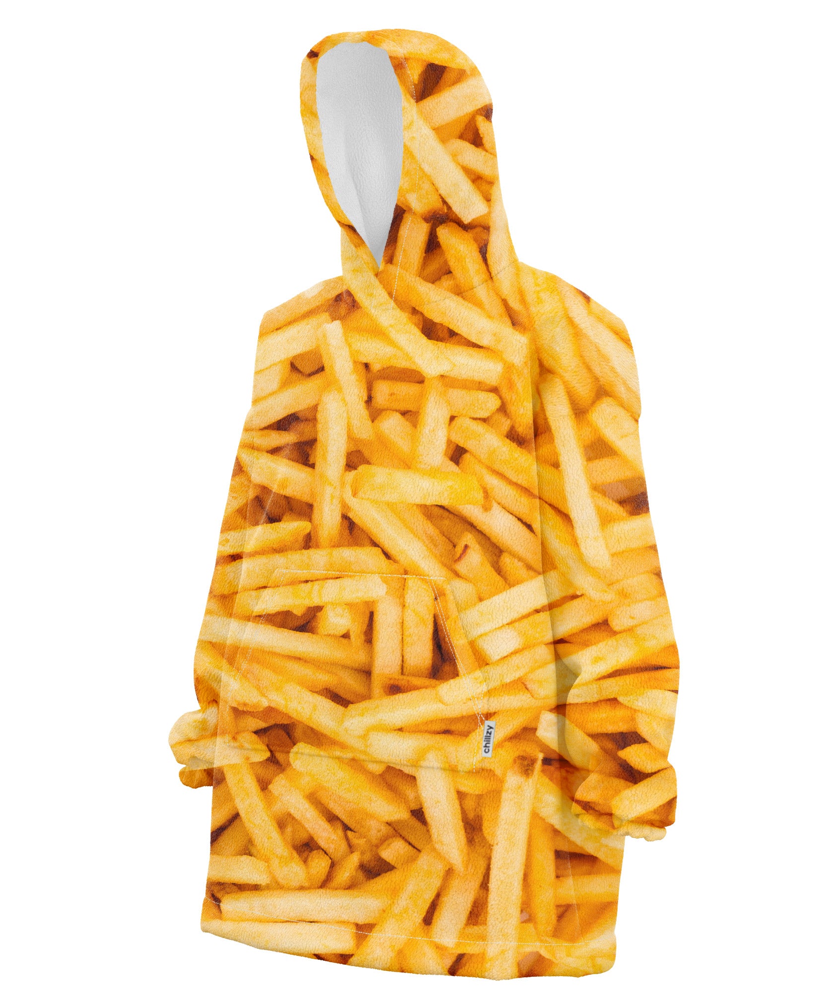 Fries Adult Chillzy Hoodie Blanket