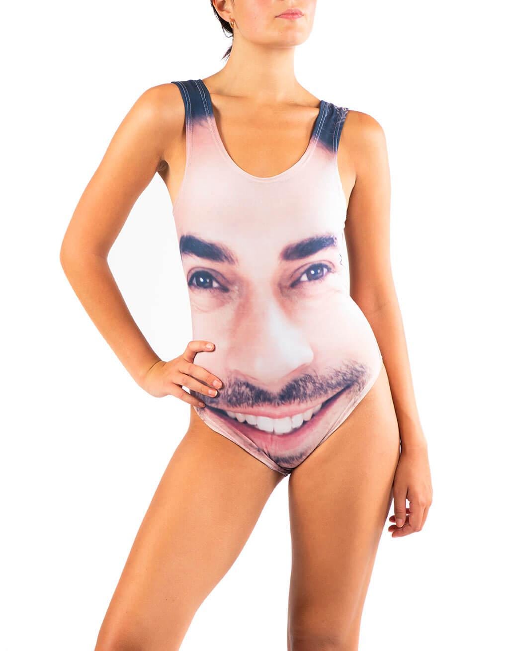 Personalised Face Photo Funny Swimsuit
