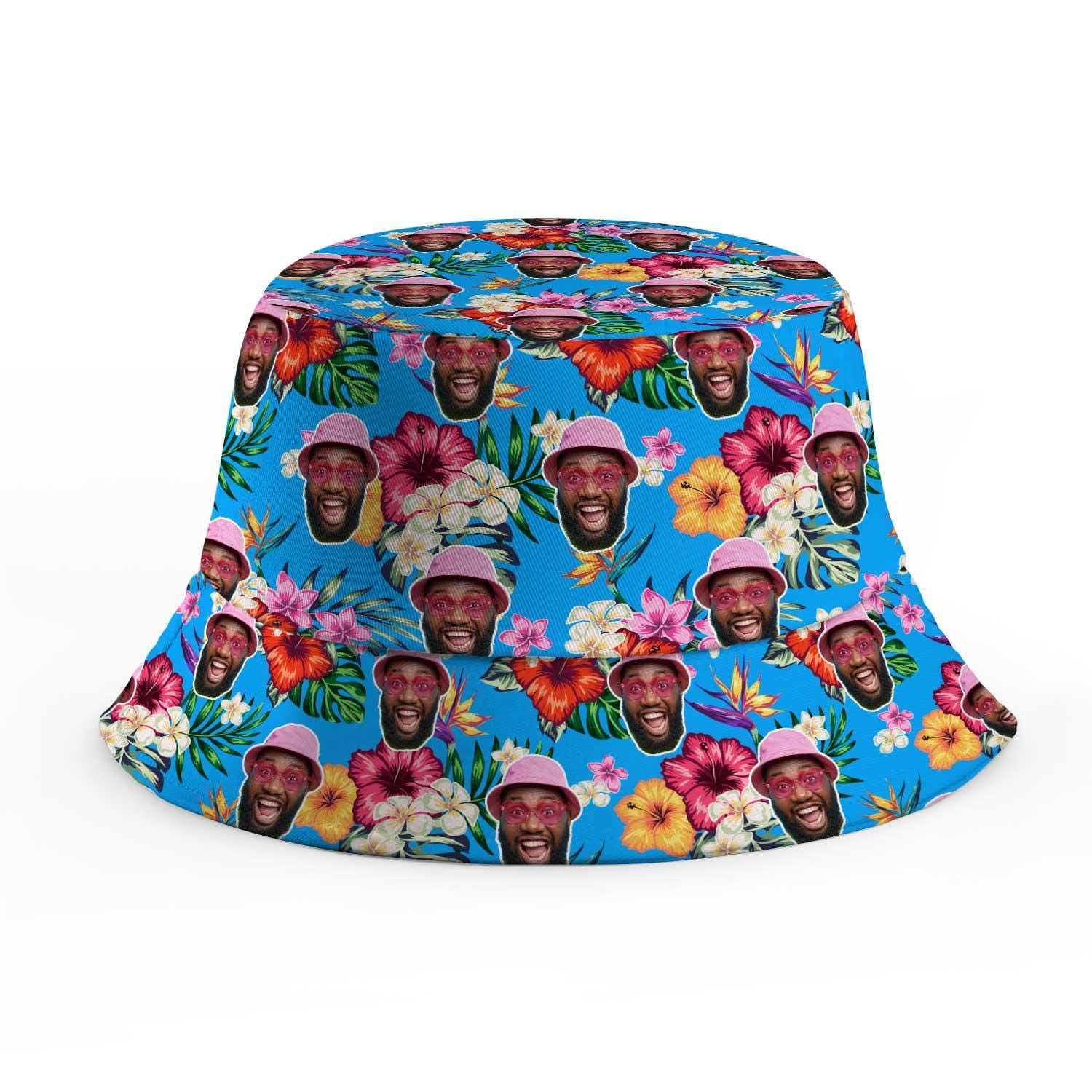 Tropical Hawaiian Custom Bucket Hat