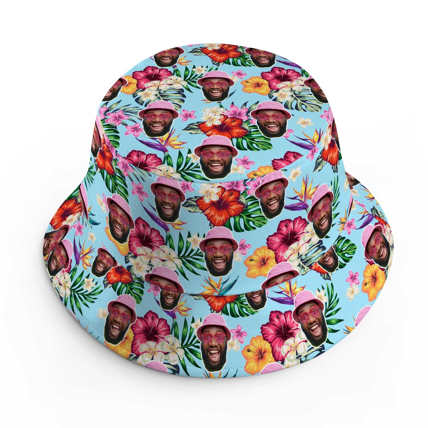 Tropical Hawaiian Custom Bucket Hat