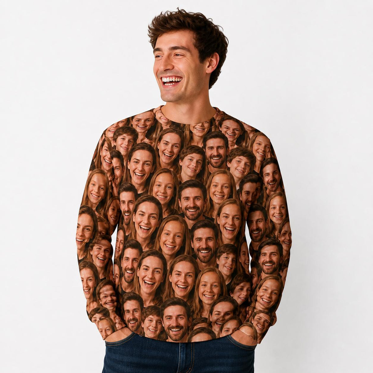 Face Mash Personalised Sweatshirt