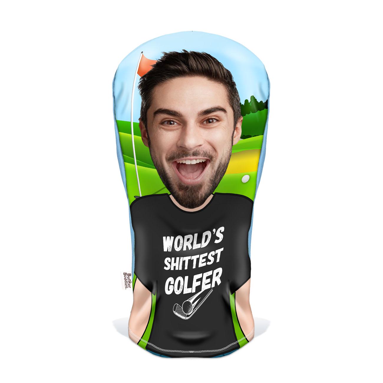 World's Shittest Golfer Personalised Golf Head Cover