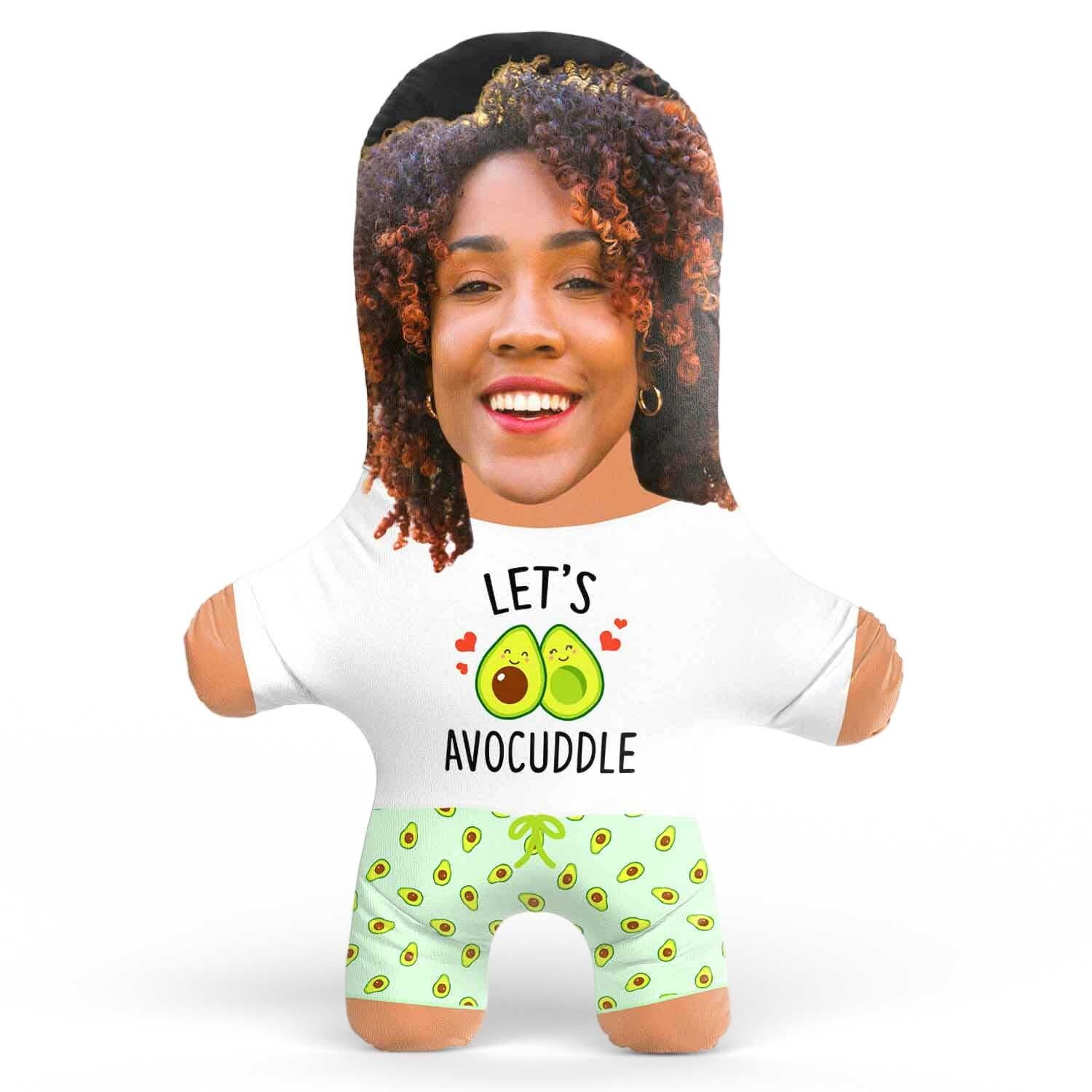 Avocuddle Face Pillow Personalised Teddy Bear