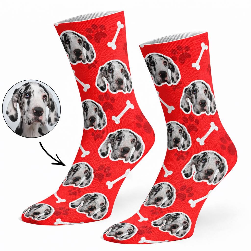 Your Dog Personalised Socks