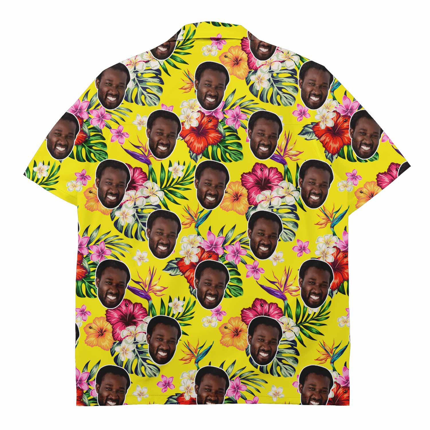 Tropical Custom Faces Hawaiian Shirt
