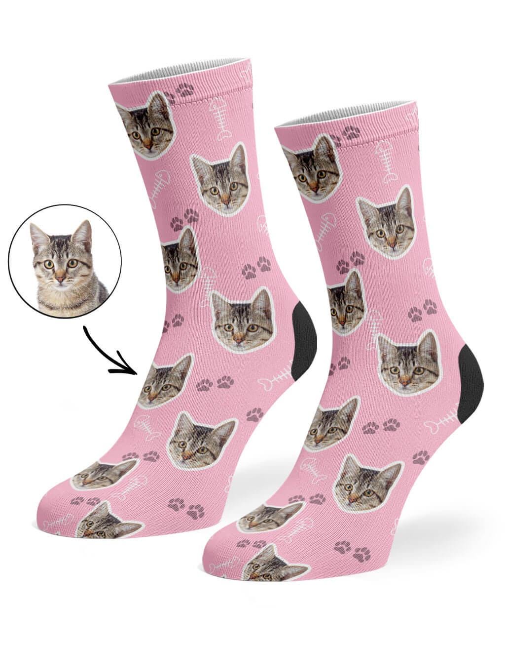 Your Cat Personalised Socks