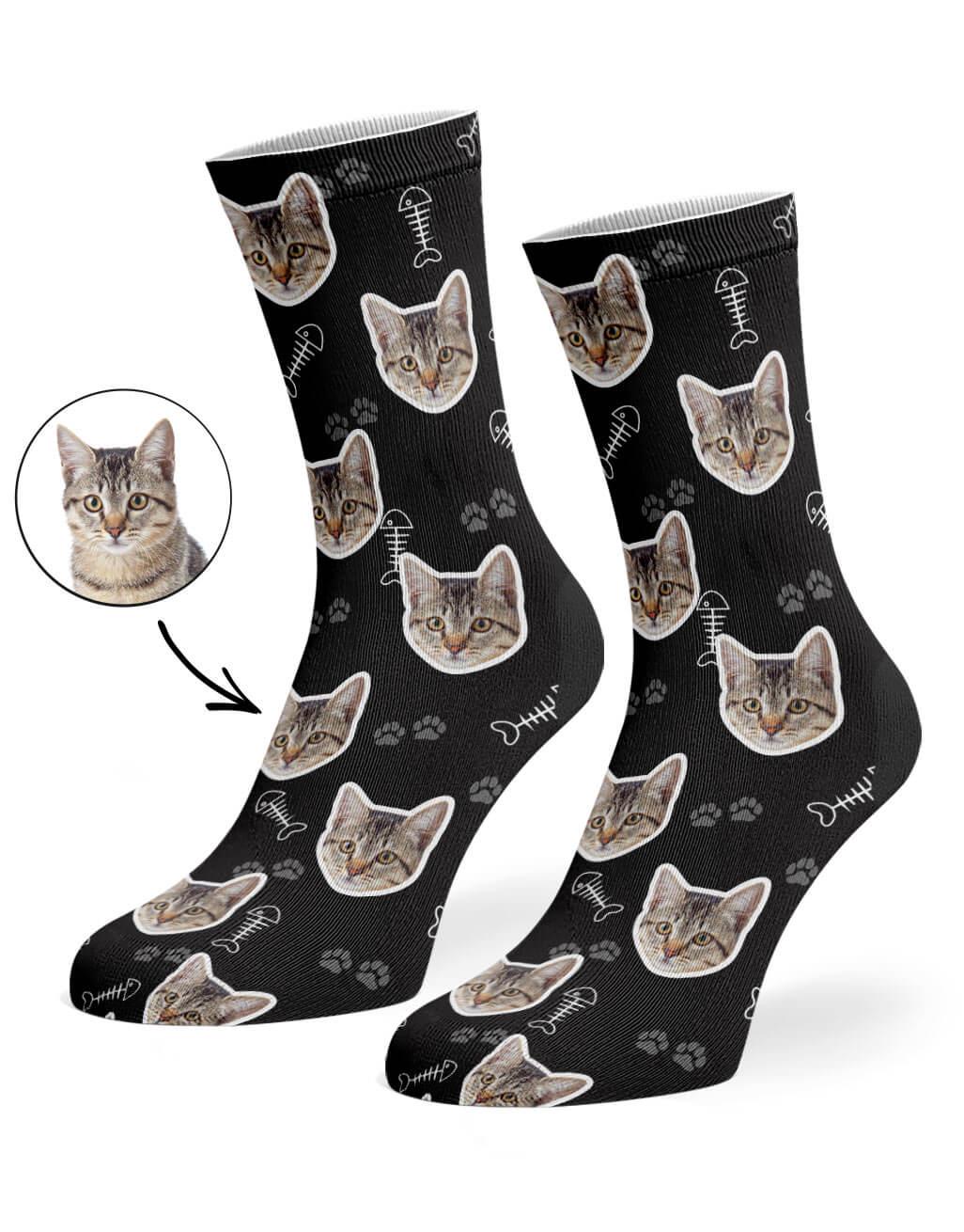 Your Cat Personalised Socks