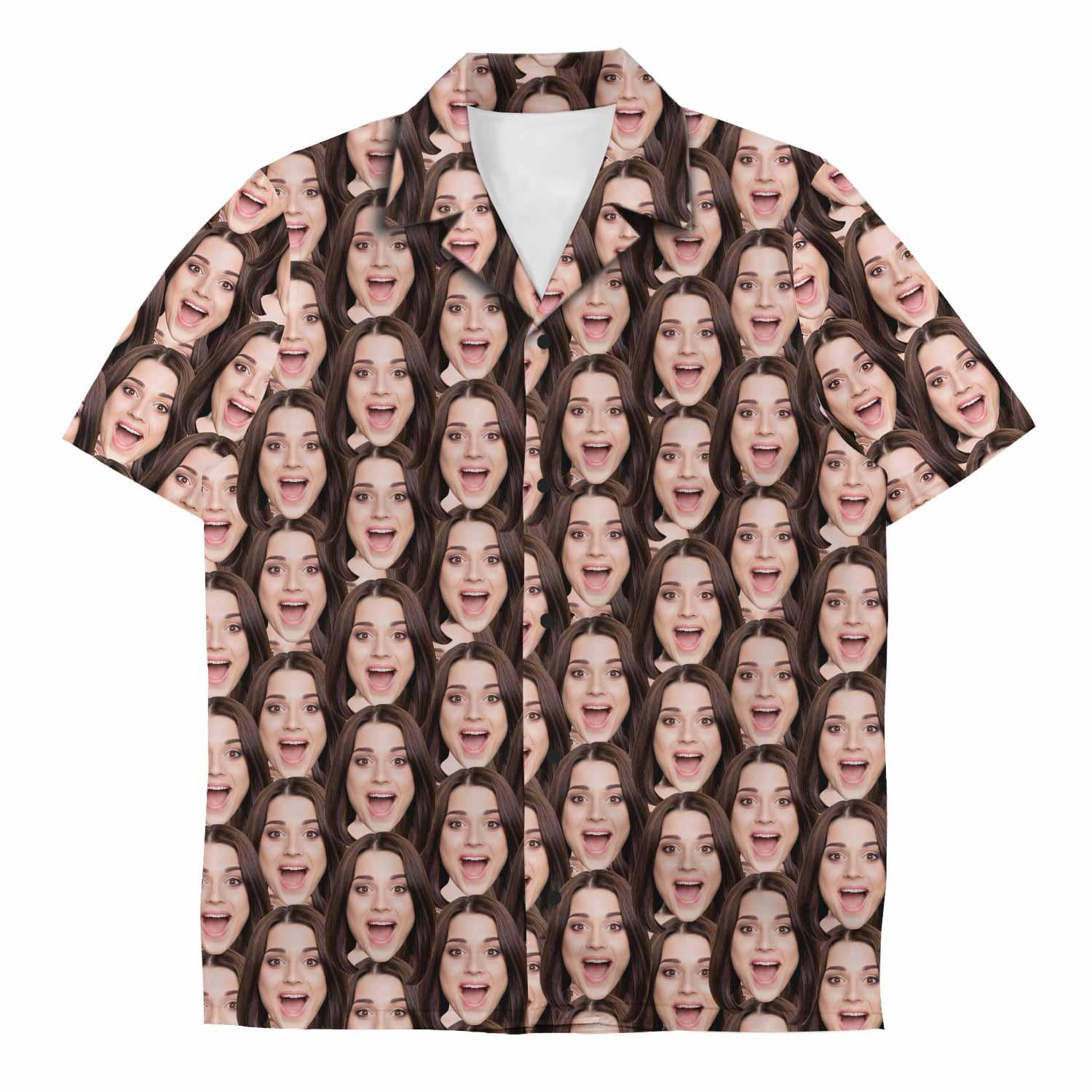 Face Mash Custom Hawaiian Shirt