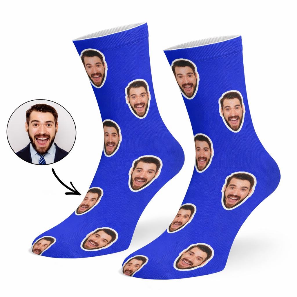 Personalised Face Socks