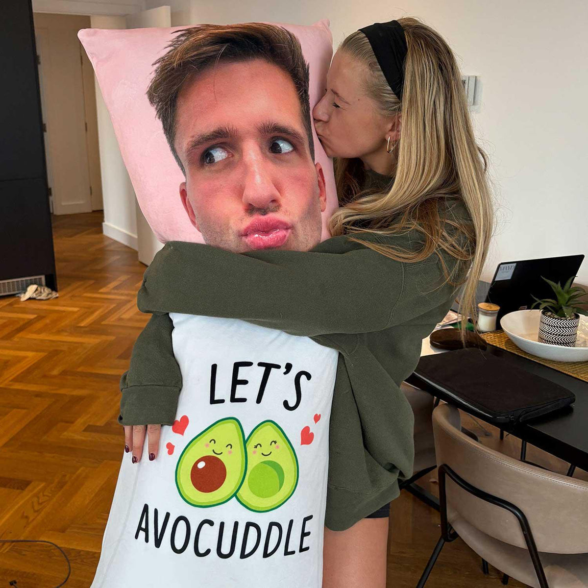 Lets Avocuddle Custom Body Pillow