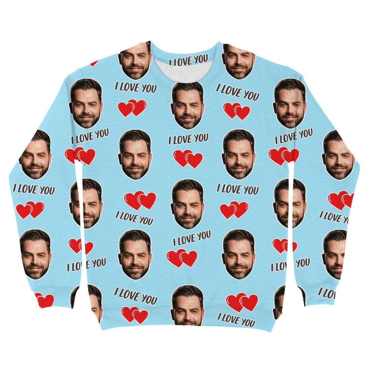 I Love You Personalised Sweatshirt