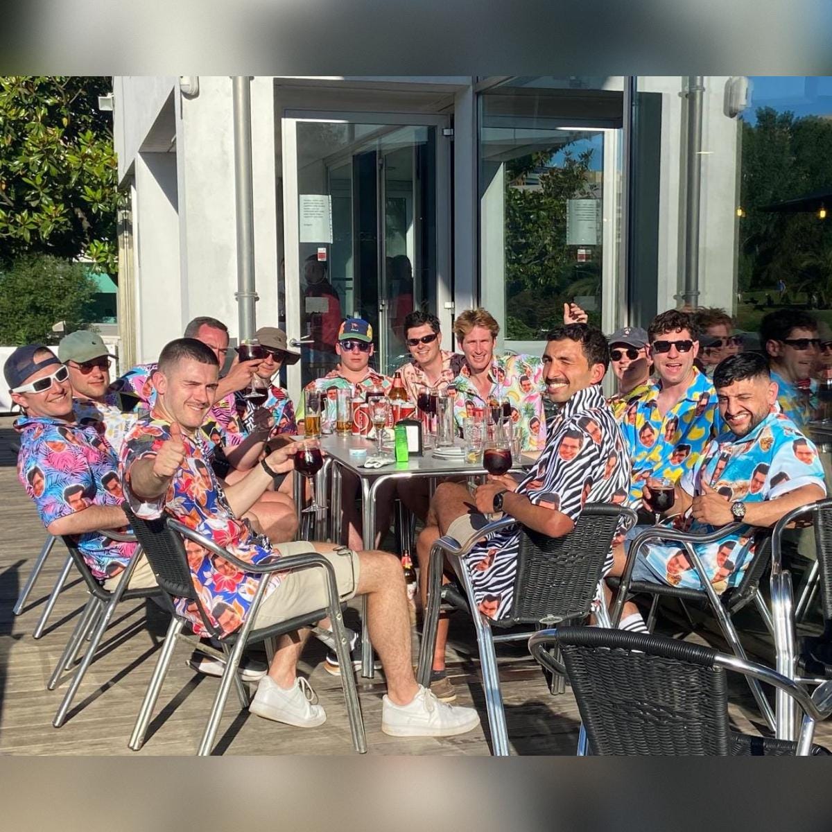 Neon Tropical Custom Hawaiian Shirt
