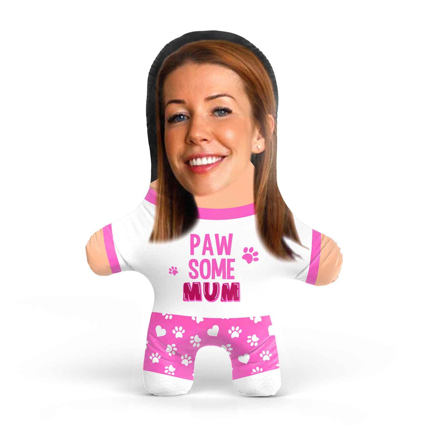 Pawsome Mum Personalised Dog Toy | Custom Photo Dog Toy | Dog Mum Gift