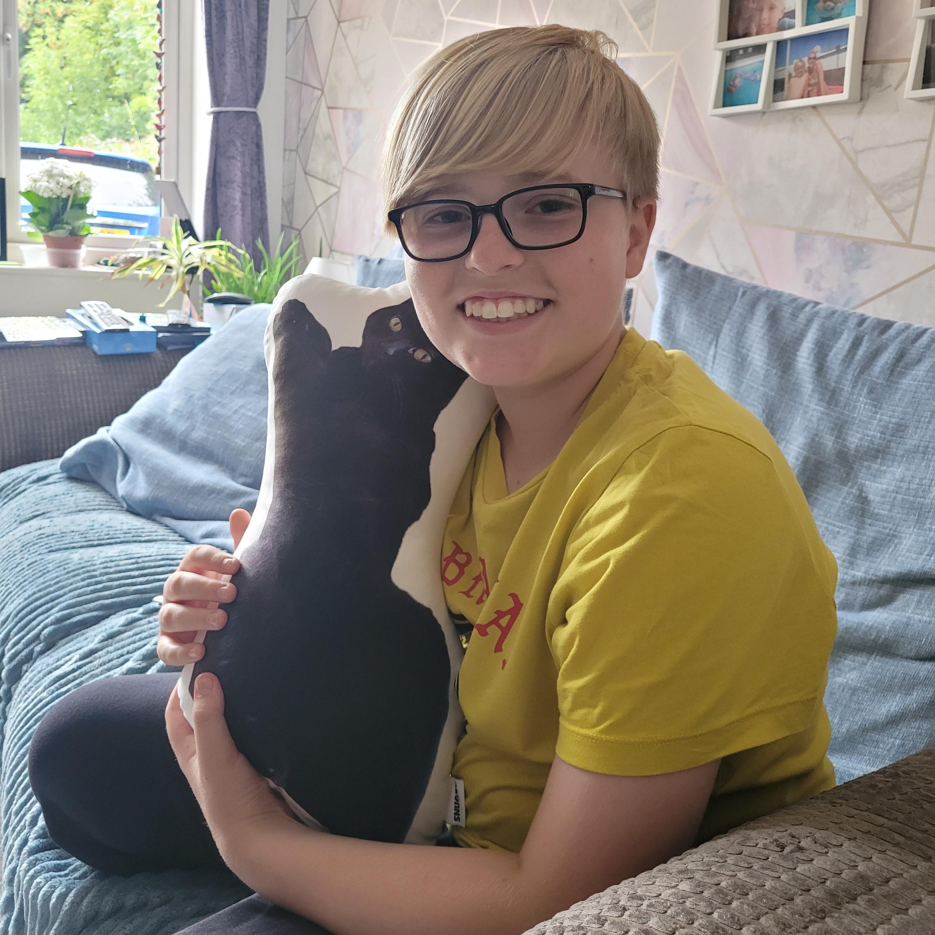 Cat Photo Face Pillow | Personalised Cat Pillow | Custom Pet Shaped Cushion