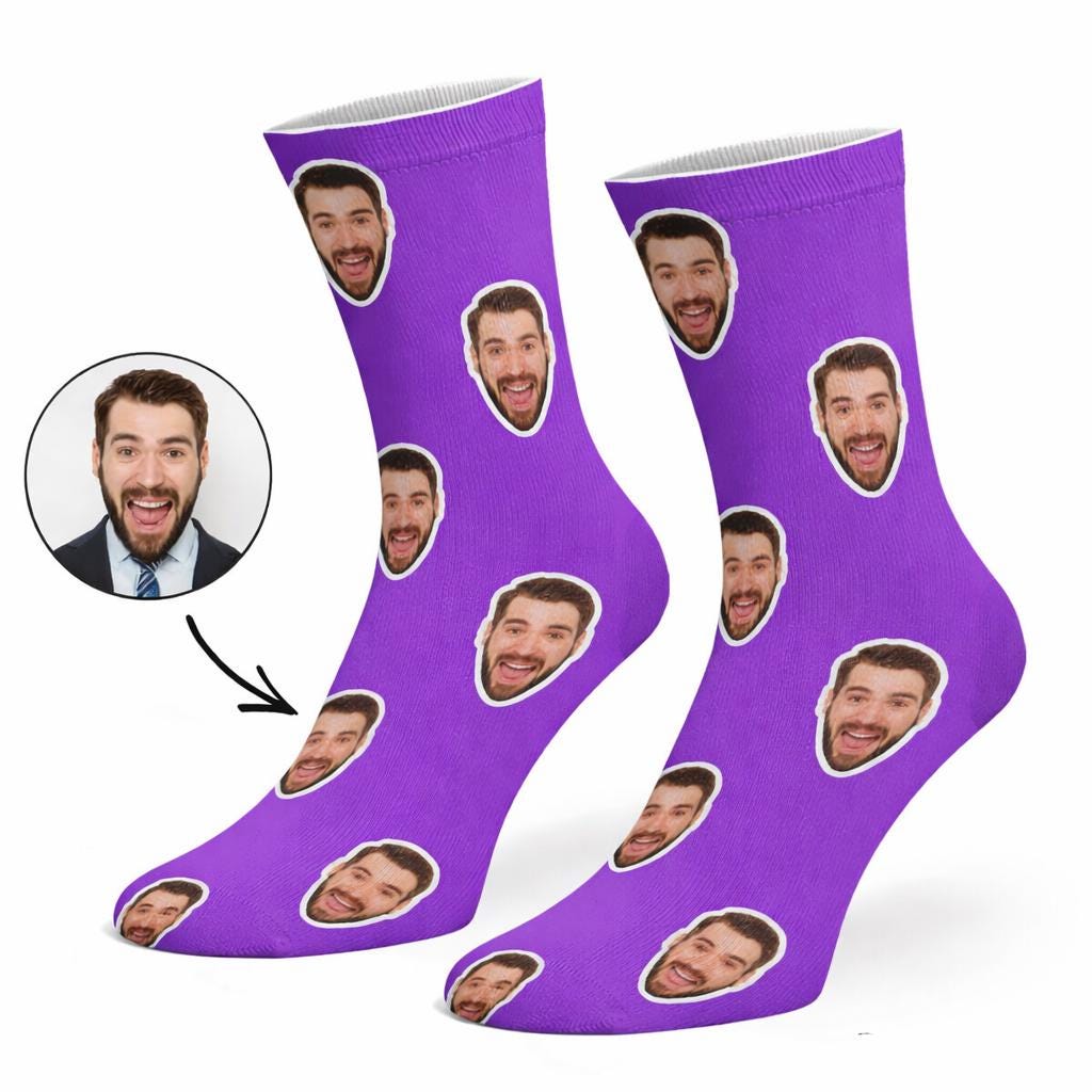 Personalised Face Socks