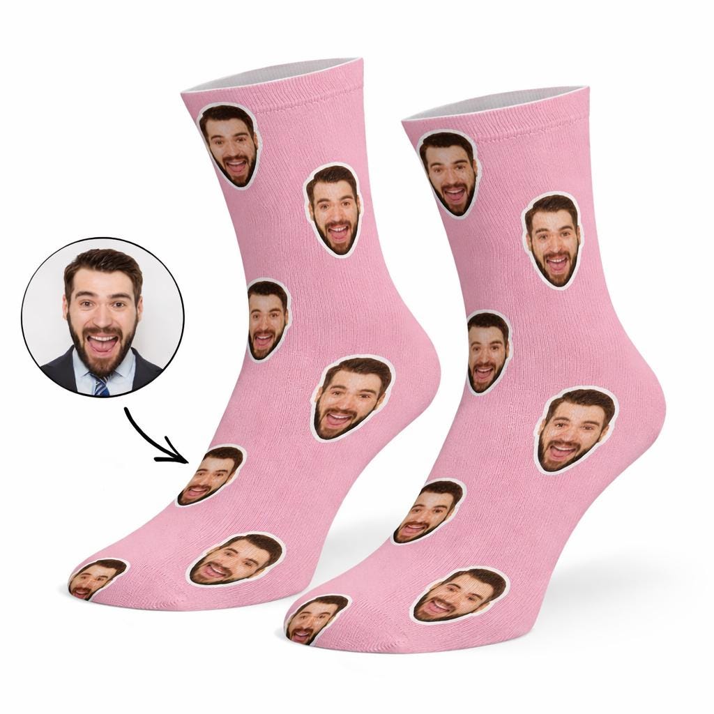 Personalised Face Socks