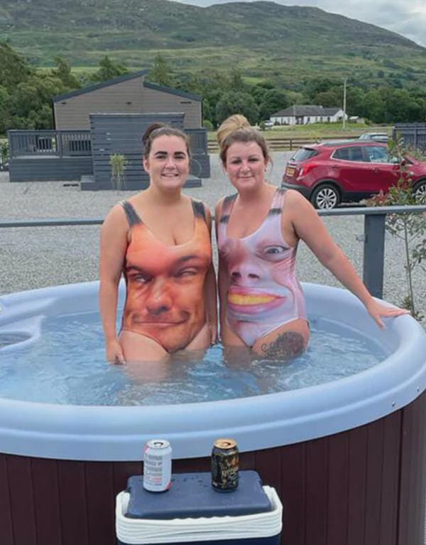 Personalised Face Photo Funny Swimsuit