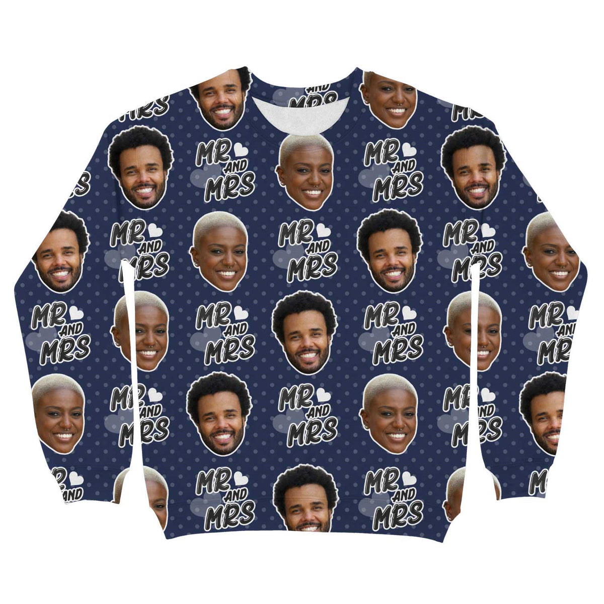 Mr & Mrs Personalised Sweatshirt