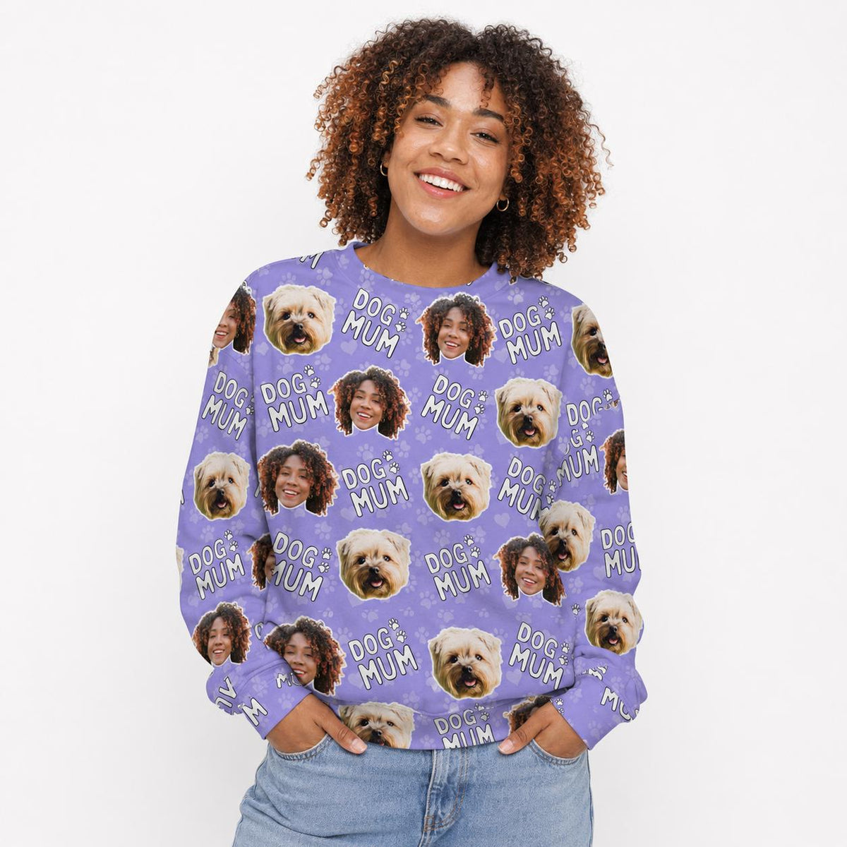 Dog Mum Personalised Sweatshirt