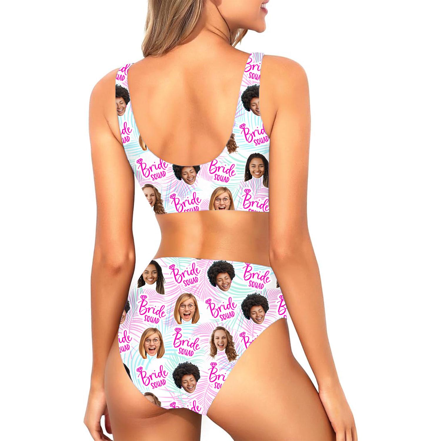 Bride Squad Custom Made Bikini Set