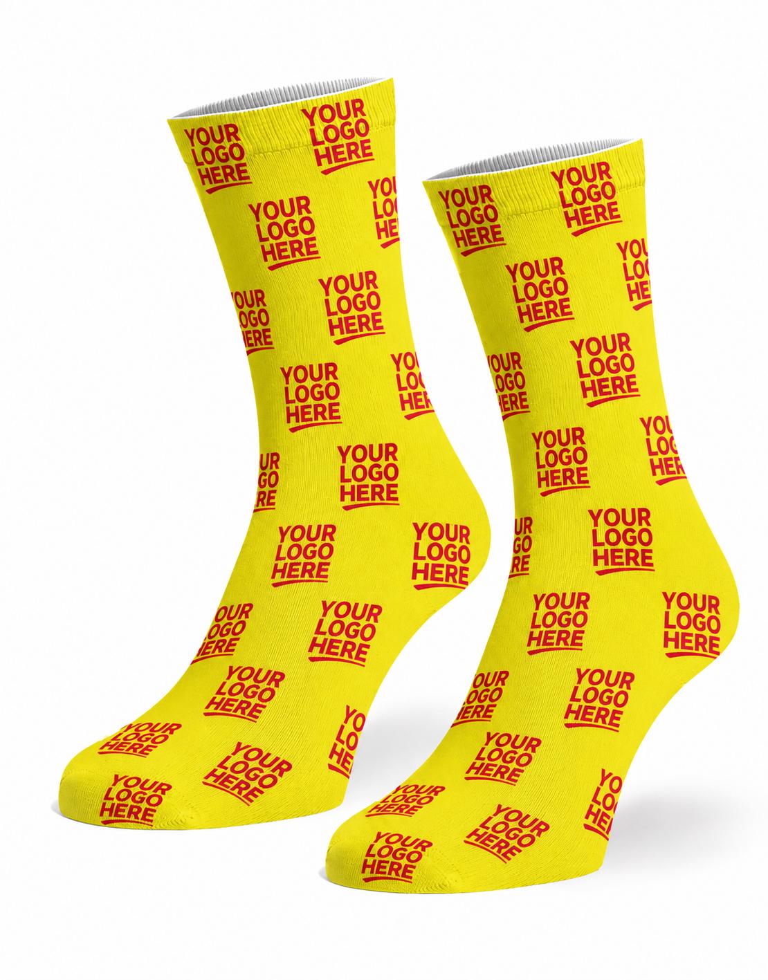 Your Logo Socks | Custom Logo Printed Socks | Personalised Business Socks
