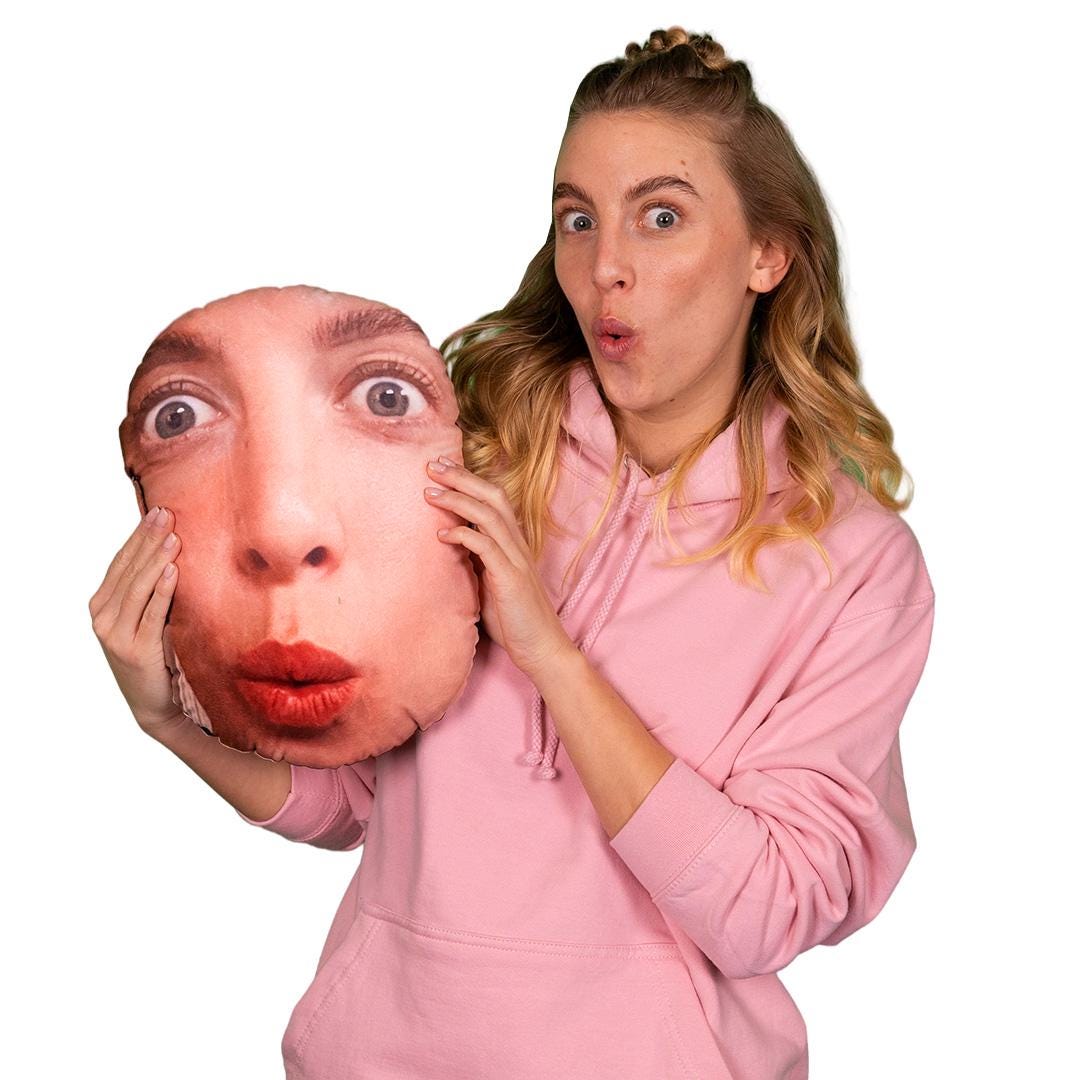 Personalised Face Cushion