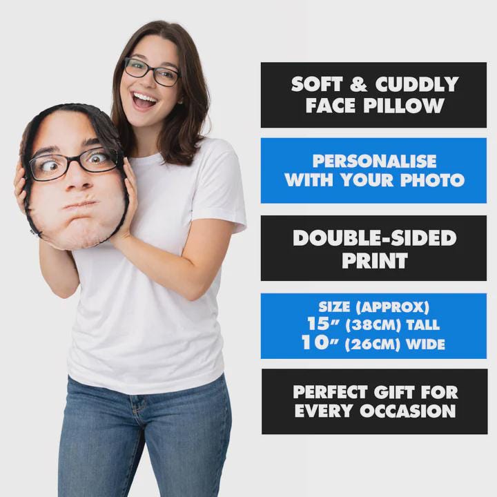 Personalised Face Cushion