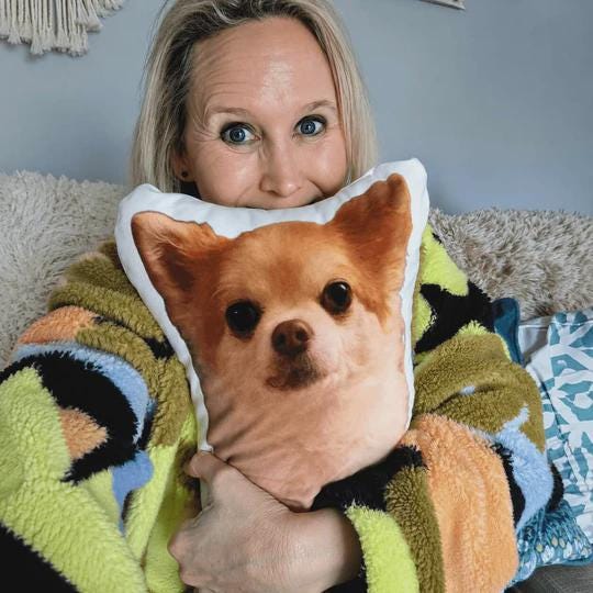 Dog Photo Pillow | Personalised Dog Pillow | Custom Pet Shaped Cushion